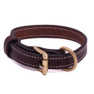 Classic Leather Dog Collar