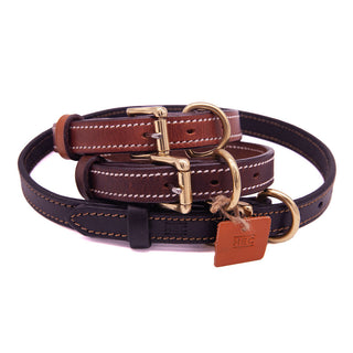 Classic Leather Dog Collar