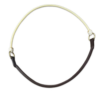 Hybrid Leather Lariat Bridleless Neck Ring Cordeo