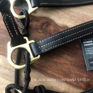 Synthetic Leather Hybrid Halter