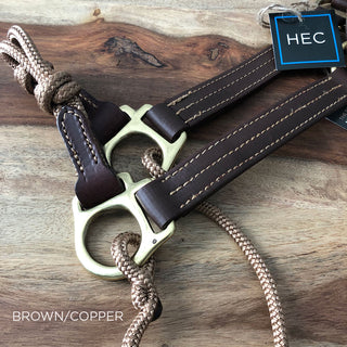 Synthetic Leather Hybrid Halter